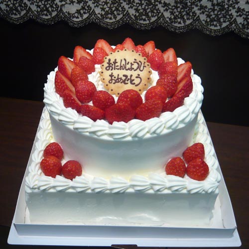 エントランスカフェ（福岡市中央区大名）のオーダーケーキ