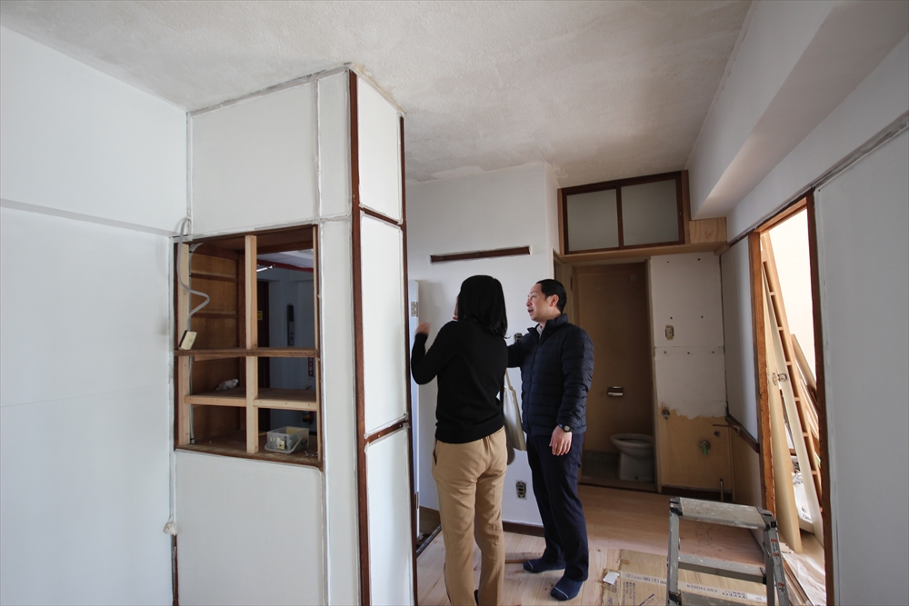 リノベーション現場