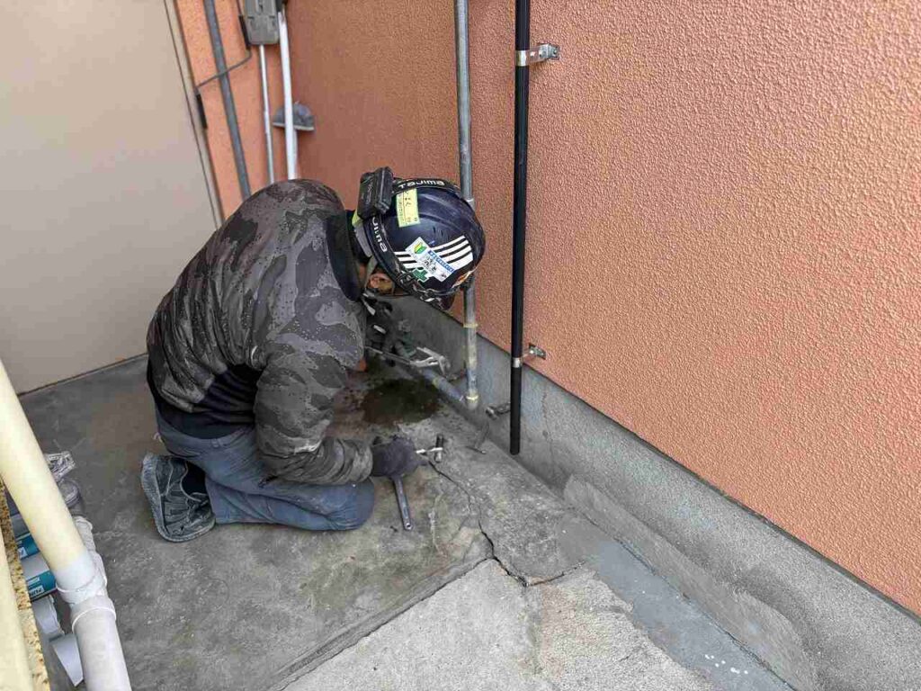 給水管更新工事